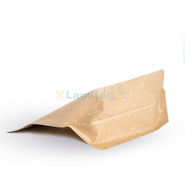 Stand Up Pouch Delivery Papel Kraft con asa